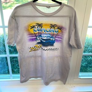 Men’s Grey Camaro Z28 IROC-Z T shirt SZ- Large great gift idea for him vintage